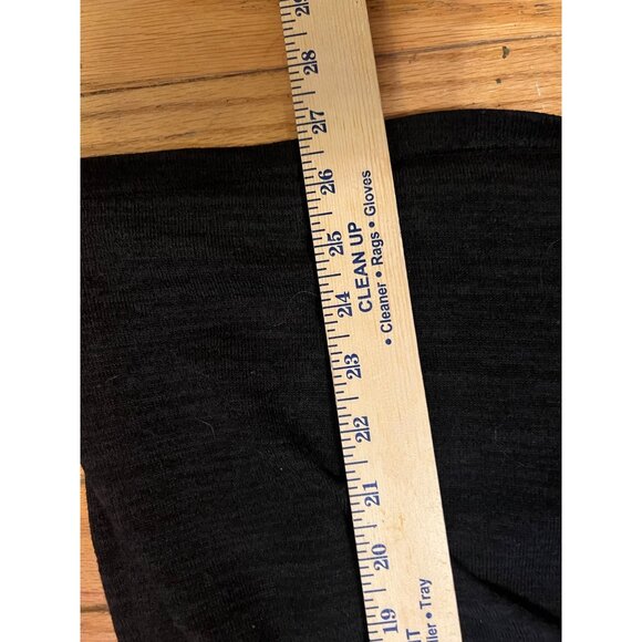 Win Win women's black open sleeve lace tunic size L/XL tiered sleeves - Picture 4 of 8